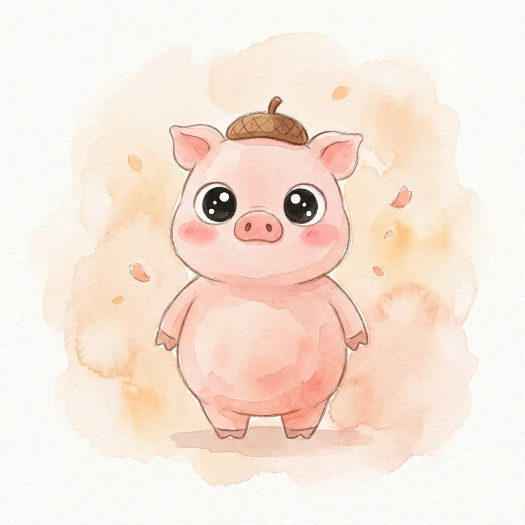 정해일주 붉은 돼지 일러스트